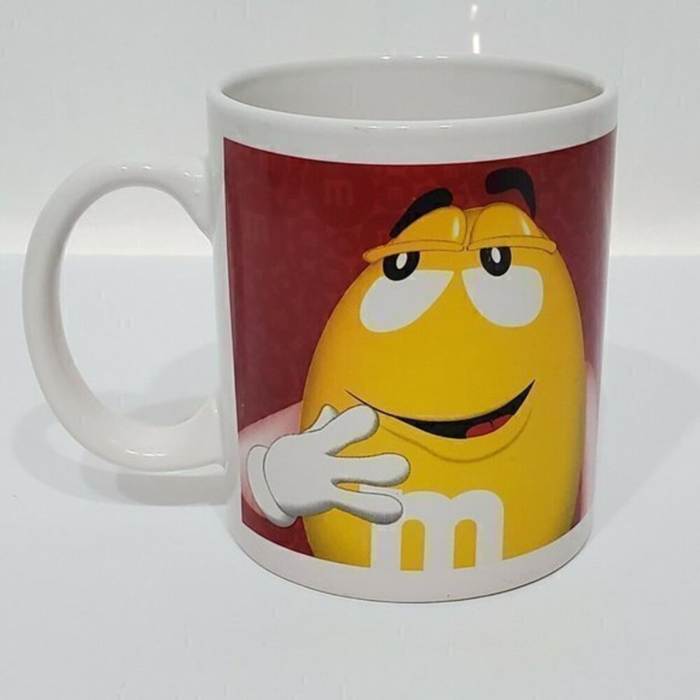 2013 M&M MUG red m&m‎ yellow m&m